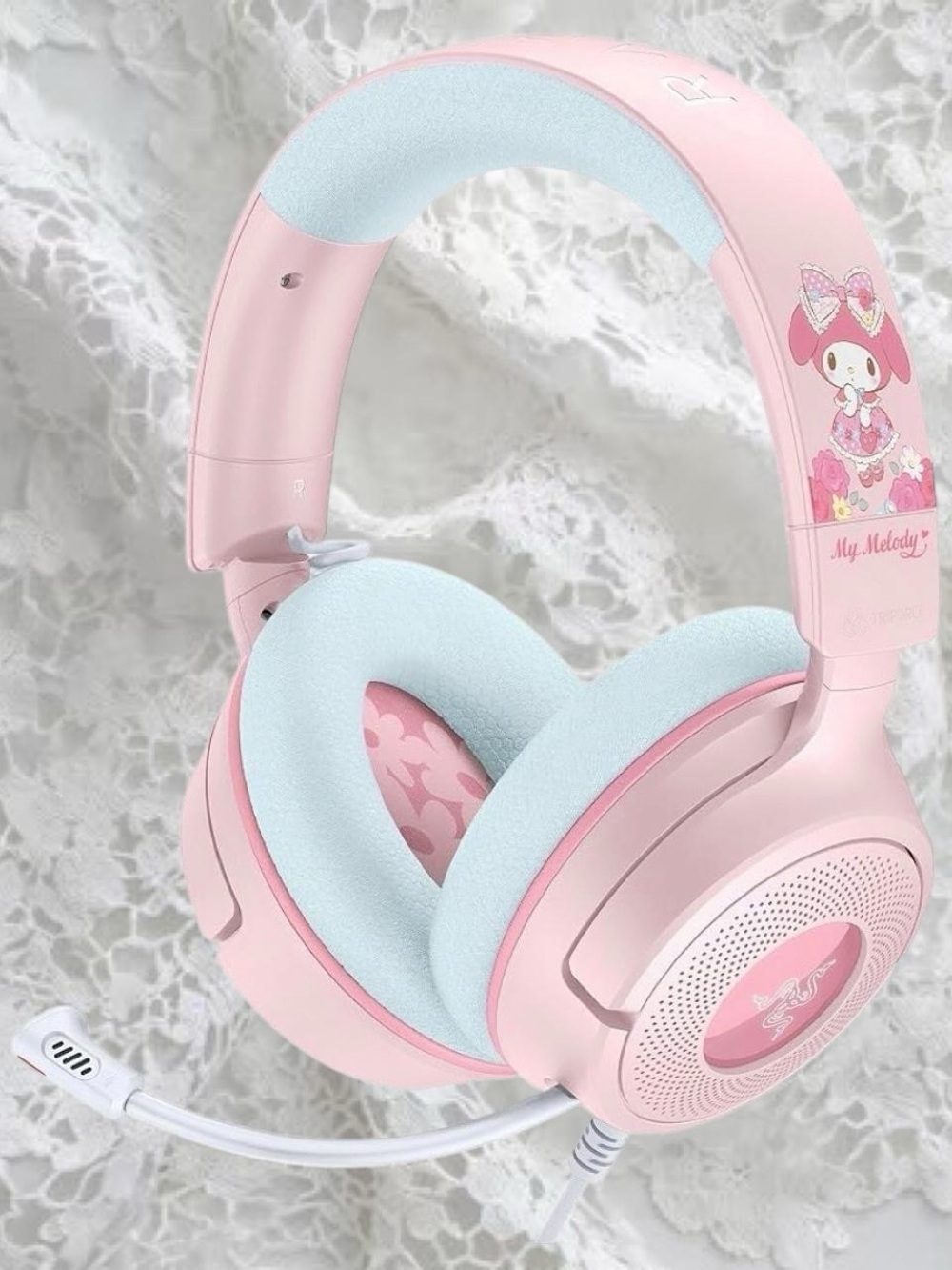 Razer Kraken V4 X Gaming Headset - My Melody Edition 🐰🌸
